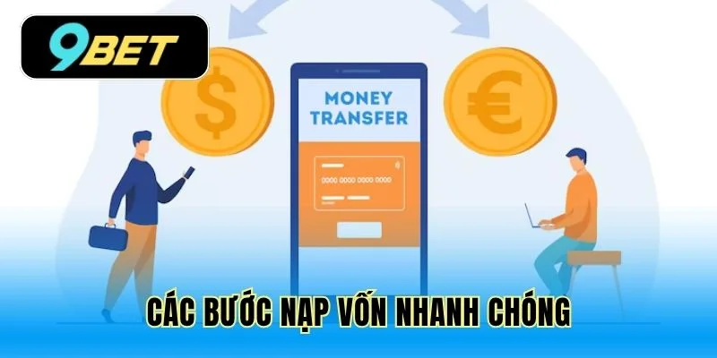 Các bước nạp vốn nhanh chóng